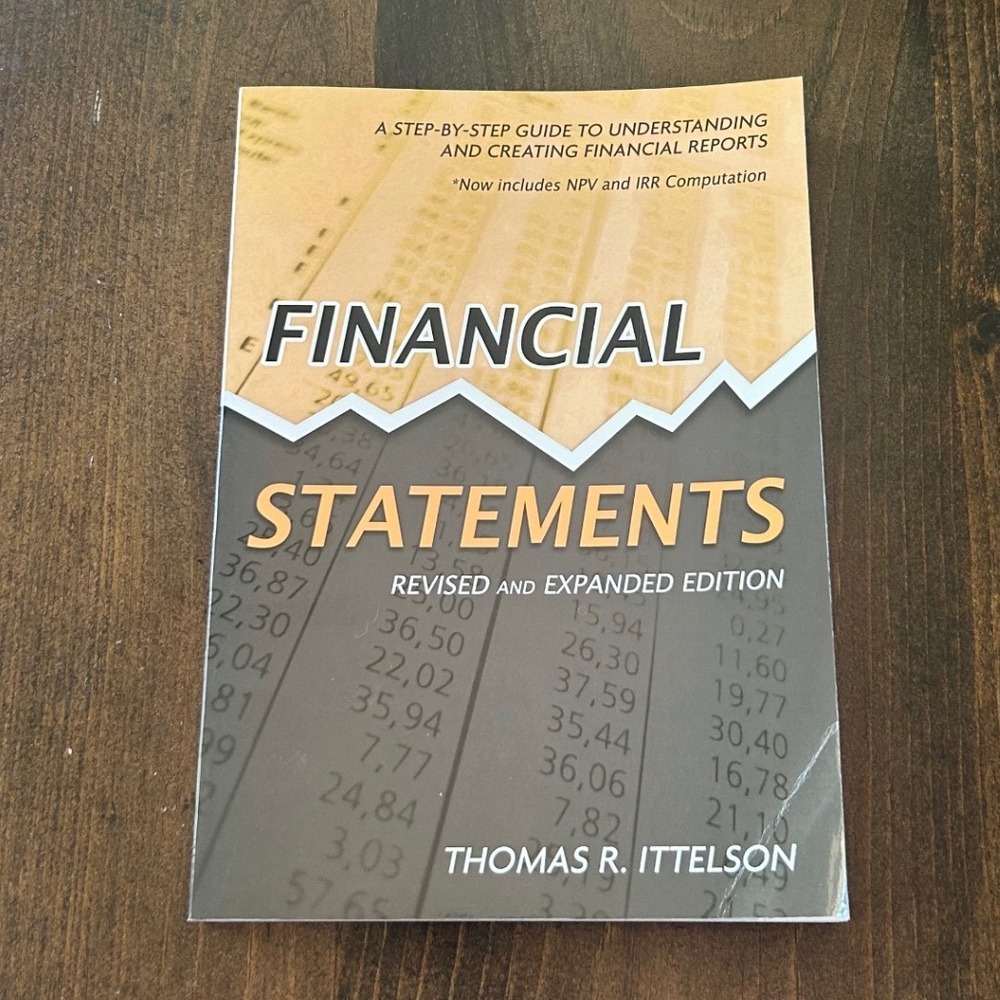 Career Press Financial Statements Book Revised‎ Edition Accounting Business Mgmt